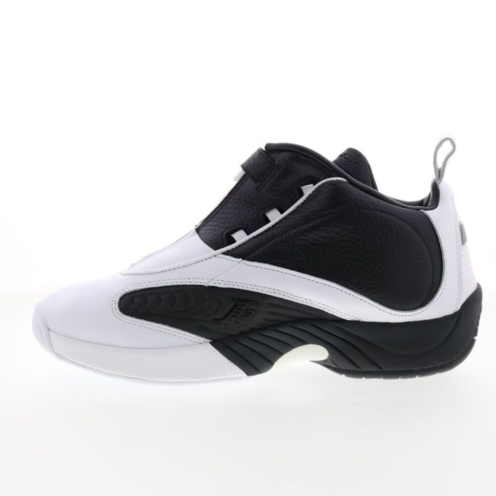 Reebok Mens Answer IV White Shoes (NWT) - Picture 5 of 7